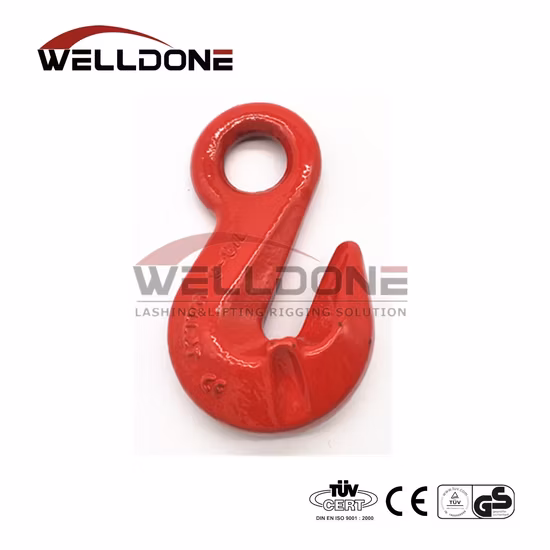 Wd 141 G100 G80 Deep Throat Eye Shortening Cradle Haltehaken mit Flügeln zum Anpassen der Kettenlänge